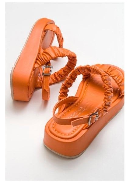 Kadın Brd Turuncu Sandalet