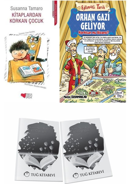 Kitaplardan Korkan Çocuk ve Orhan Gazi Geliyor + Hediyeli