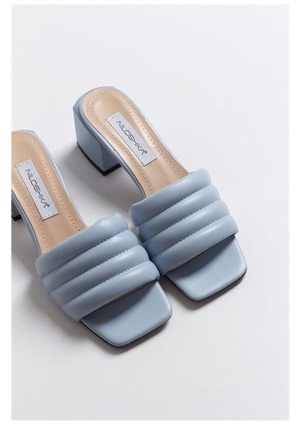 Kadın Mrce Pffy Bebe Mavi Terlik