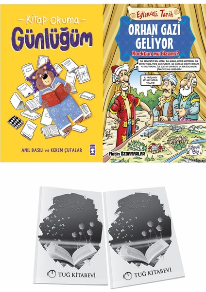 Kitap Okuma Günlüğüm ve Orhan Gazi Geliyor + Hediyeli