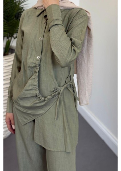 Nova Yandan Büzgülü Takım Haki fırsatları