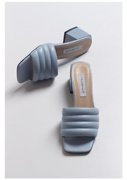 Kadın Mrce Pffy Bebe Mavi Terlik modelleri