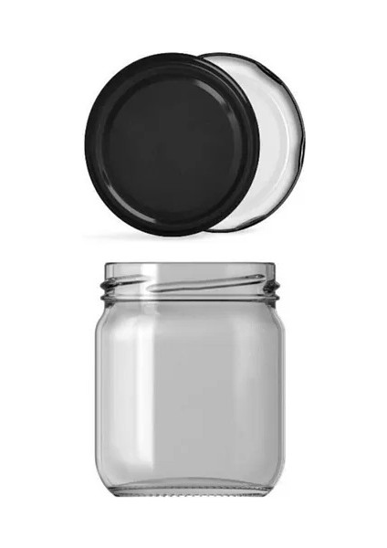 8 Adet 210 ml Metal Konserve Kapaklı Mama Yoğurt Saklama 210 cc Şeffaf Cam Kavanoz fırsatları