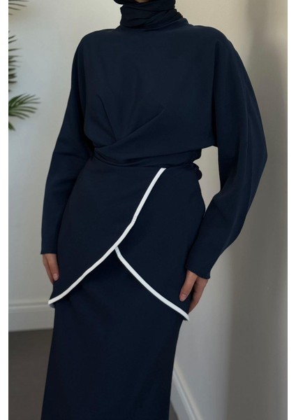 Cormel Çapraz Etek Takım Lacivert fırsatları