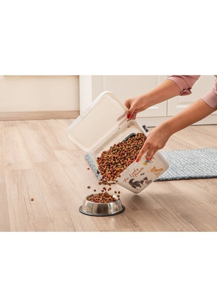 6 Lt Mama Saklama Kabı, Beyaz, Dayanıklı ve Pratik Tasarım fiyatları