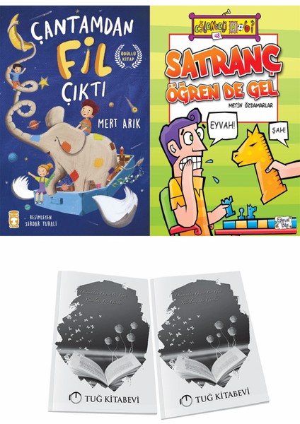 Çantamdan Fil Çıktı ve Satranç Öğren De Gel + Hediyeli