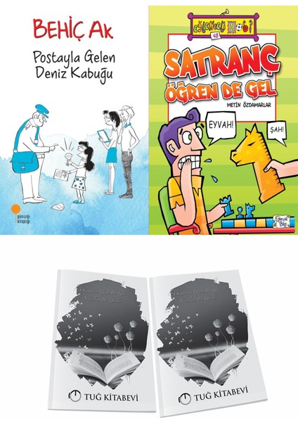 Postayla Gelen Deniz Kabuğu ve Satranç Öğren De Gel + Hediyeli