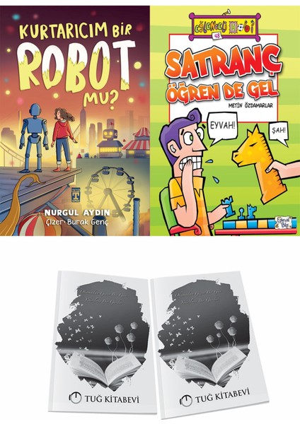 Kurtarıcım Bir Robot Mu? ve Satranç Öğren De Gel + Hediyeli
