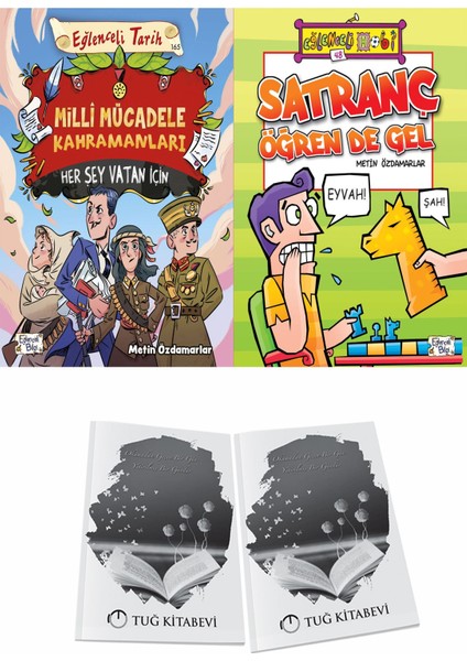 Milli Mücadele Kahramanları Her Şey Vatan Için ve Satranç Öğren De Gel + Hediyeli