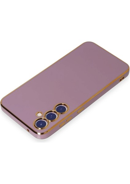 Samsung Galaxy S23 Fe Kılıf Volet Silikon - Mor Dpmah modelleri