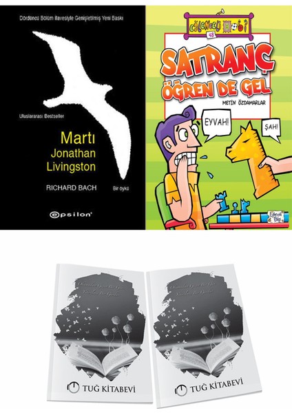Martı Jonathan Livingston ve Satranç Öğren De Gel + Hediyeli