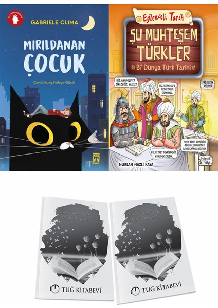 Mırıldanan Çocuk ve Şu Muhteşem Türkler Bi Dünya Türk Tarihi + Hediyeli