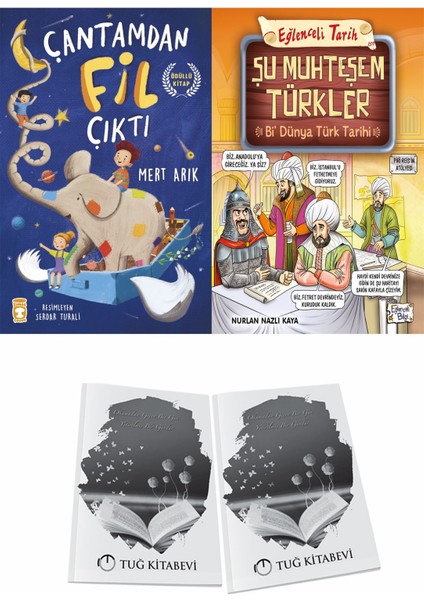 Çantamdan Fil Çıktı ve Şu Muhteşem Türkler Bi Dünya Türk Tarihi + Hediyeli