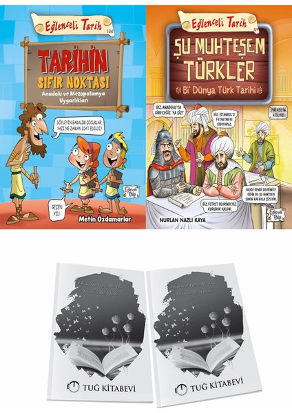 Tarihin Sıfır Noktası Anadolu ve Mezopotamya Uygarlıkları ve Şu Muhteşem Türkler Bi Dünya Türk Tarihi + Hediyeli