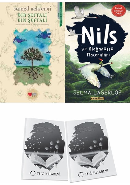 Bir Şeftali Bin Şeftali ve Nils ve Olağanüstü Maceraları + Hediyeli