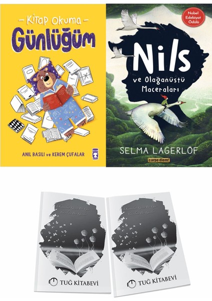 Kitap Okuma Günlüğüm ve Nils ve Olağanüstü Maceraları + Hediyeli