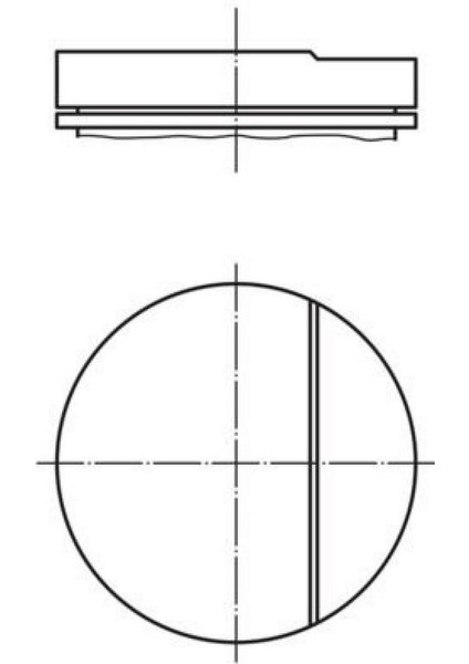 Piston Complete 94.55 mm Mercedes-Benz Dpmah