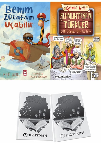 Benim Zürafam Uçabilir ve Şu Muhteşem Türkler Bi Dünya Türk Tarihi + Hediyeli