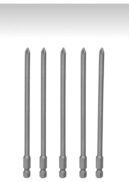 Yıldız Ph2 Bits Uç 150 mm Matkap Ucu (5 Adet)