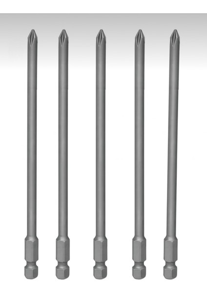 Yıldız Ph2 Bits Uç 150 mm Matkap Ucu (5 Adet)