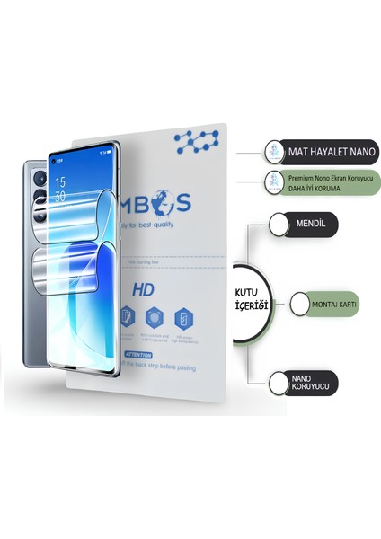 Infinix Hot 50 Pro Plus Nano Ekran Koruyucu Ultra Ince Esnek - Umbos Şeffaf Hd