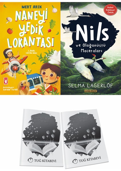 Naneyi Yedik Lokantası ve Nils ve Olağanüstü Maceraları + Hediyeli