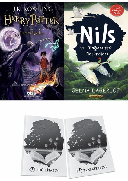 Harry Potter ve Ölüm Yadigârları ve Nils ve Olağanüstü Maceraları + Hediyeli