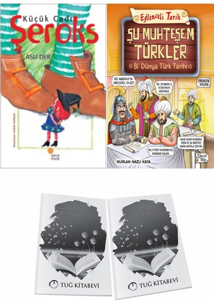 Küçük Cadı Şeroks ve Şu Muhteşem Türkler Bi Dünya Türk Tarihi + Hediyeli