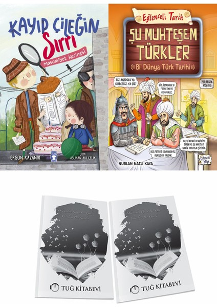 Kayıp Çileğin Sırrı ve Şu Muhteşem Türkler Bi Dünya Türk Tarihi + Hediyeli