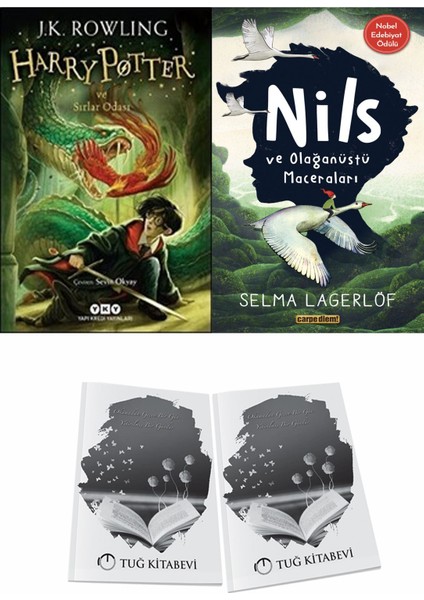 Harry Potter ve Sırlar Odası ve Nils ve Olağanüstü Maceraları + Hediyeli