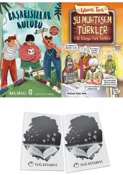 Başarısızlar Kulübü ve Şu Muhteşem Türkler Bi Dünya Türk Tarihi + Hediyeli