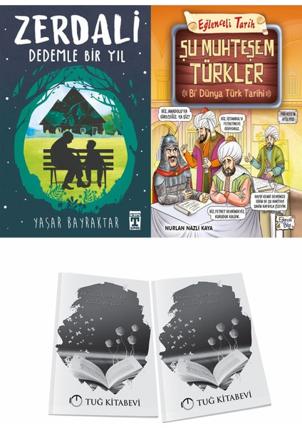 Zerdali Dedemle Bir Yıl ve Şu Muhteşem Türkler Bi Dünya Türk Tarihi + Hediyeli