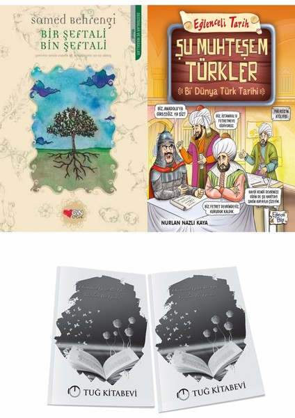 Bir Şeftali Bin Şeftali ve Şu Muhteşem Türkler Bi Dünya Türk Tarihi + Hediyeli