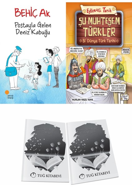 Postayla Gelen Deniz Kabuğu ve Şu Muhteşem Türkler Bi Dünya Türk Tarihi + Hediyeli
