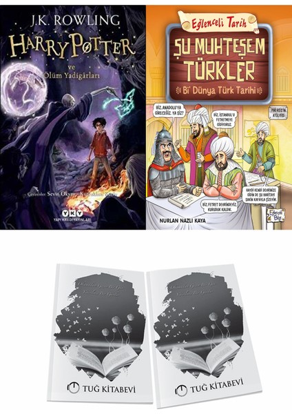 Harry Potter ve Ölüm Yadigârları ve Şu Muhteşem Türkler Bi Dünya Türk Tarihi + Hediyeli