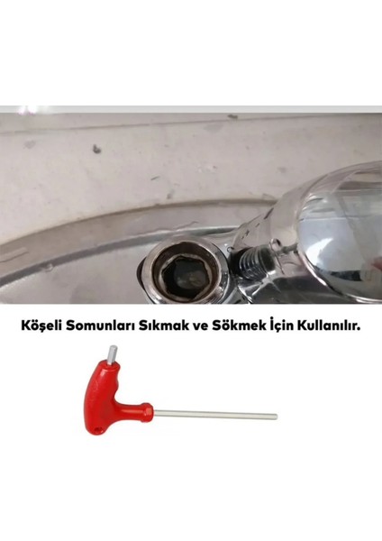T Tipi Allen Anahtar 5 mm modelleri