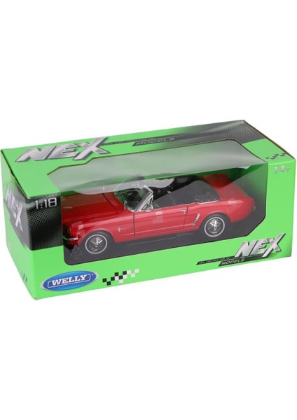 12519C Welly 1 18 1964 1 2 Ford Mustang Co