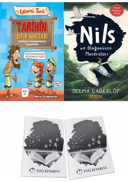 Tarihin Sıfır Noktası Anadolu ve Mezopotamya Uygarlıkları ve Nils ve Olağanüstü Maceraları + Hediyeli