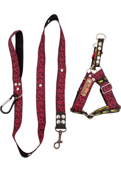 Köpek göğüs tasması minik ırk gezdirme kayışlı set göğüs ölçüsü:25-35cm ayarlamalı gezdirme kayışı:120cm dog harness TB3-8 fiyatları