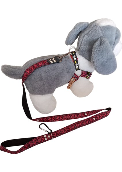 Köpek göğüs tasması minik ırk gezdirme kayışlı set göğüs ölçüsü:25-35cm ayarlamalı gezdirme kayışı:120cm dog harness TB3-8 modelleri
