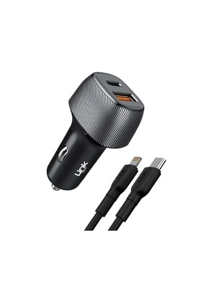 C498 38W 2x USB Type-C - Lightning Kablolu Araç Şarj Aleti modelleri