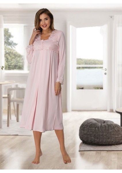 Dvina Effortt Lohusa Gecelik Pembe - 7013
