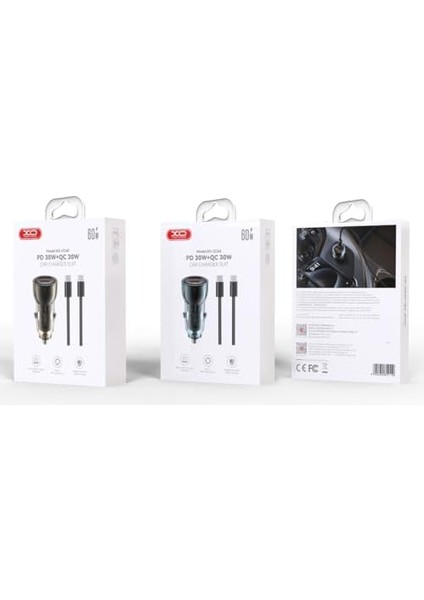 Araç Içi Şarj Cihazı Type-C CC60-60W Çift Portlu Hızlı Şarj, Power Delivery (Pd) Desteği, Usb-A ve Usb-C Portları, Şeffaf Tasarım, Aşırı Isınma Koruması | Şeffaf fiyatları