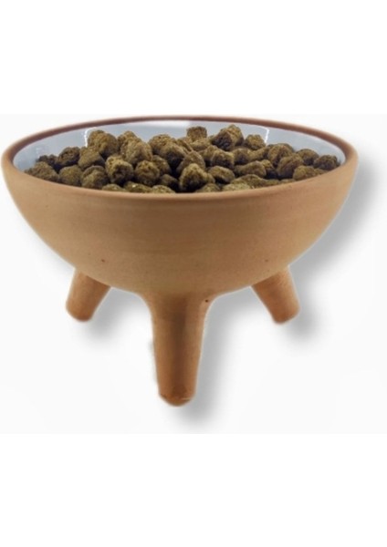 Beyaz Kedi Mama ve Su Kabı, Pratik ve Şık Tasarım