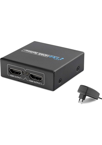 HD211 HDMI Splıtter 1.4V 1080P 3D 1 Giriş 2 Çıkış