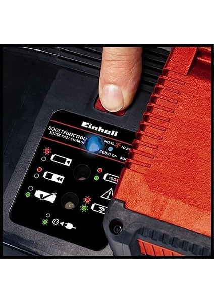 Einhell Şarj Cihazı Power X-Boostcharger 8A Power X-Change (Li-Ion, Tüm Pxc Aküler Için Uygun, Daha Hızlı Şarj Için Boost Modu, 7 Aşamalı LED Durum Göstergesi) modelleri