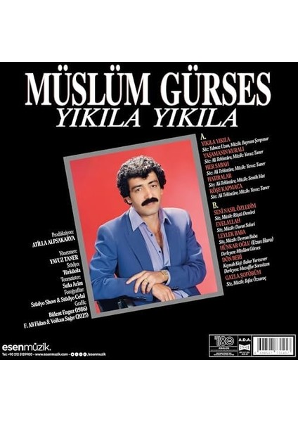 Yonca - Müslüm Gürses Yıkıla Yıkıla Plak fiyatları