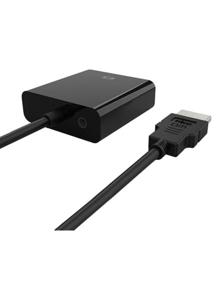 CHB021 HDMI To VGA Çevirici Dönüştürücü 3.5mm Aux Ses Destekli Çıkış fiyatları