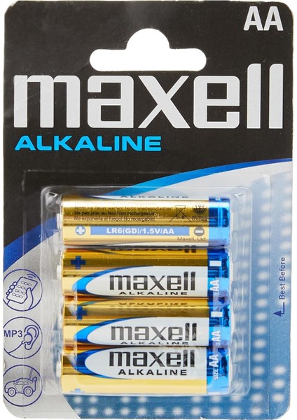 Alkalin Lr6 (Aa Mignon, 4'lü Blister), 723882, 100