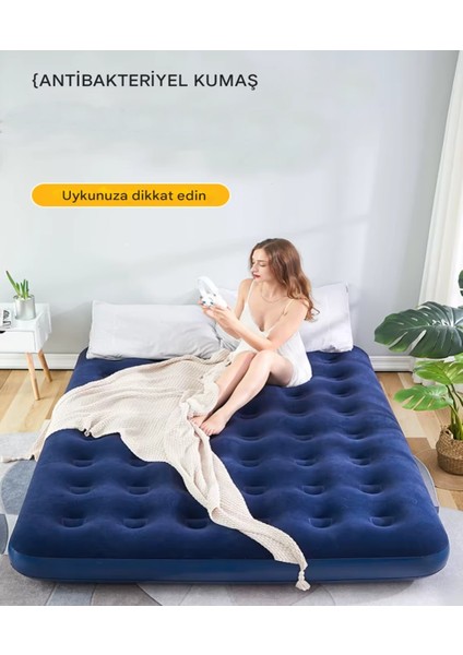 Çift Kişilik Şişme Yatak Kamp Seti fiyatları